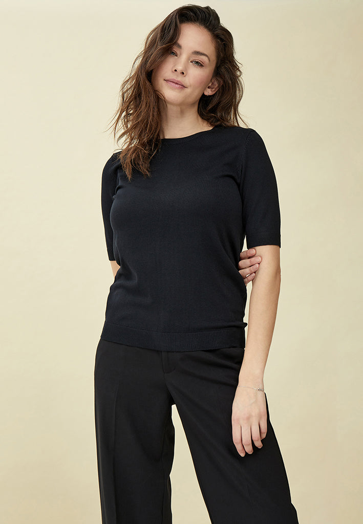 Peppercorn PCTana Knit Pullover Pullover 9000 Black
