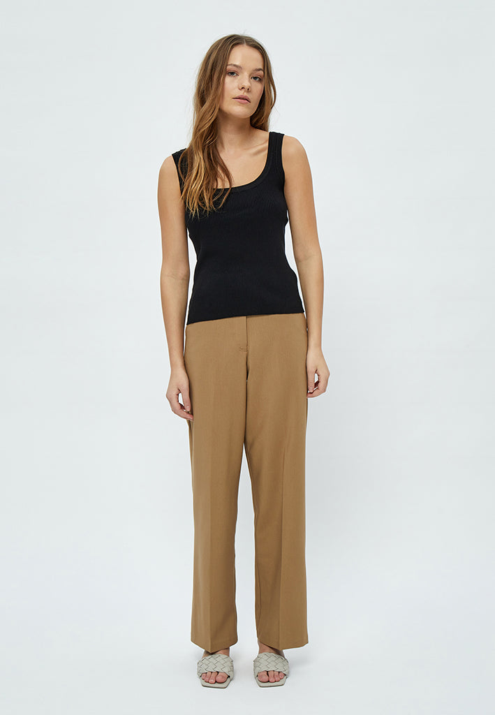Peppercorn PCTana Tank Top Top 9000 Black
