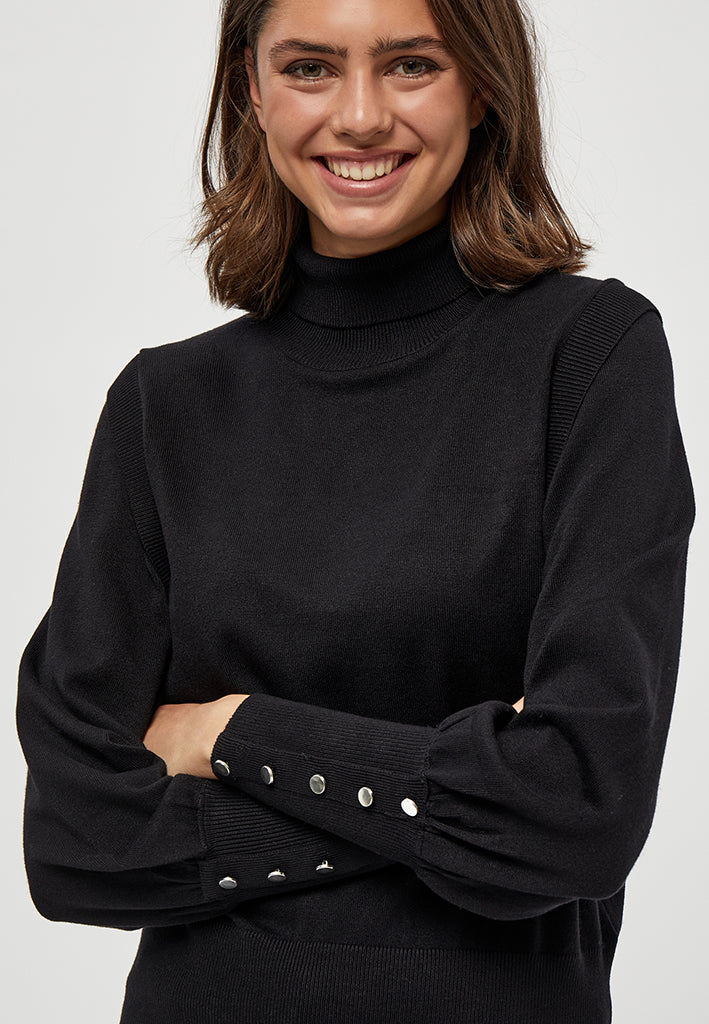 Peppercorn PCTana Turtle Neck Pullover 9000 Black