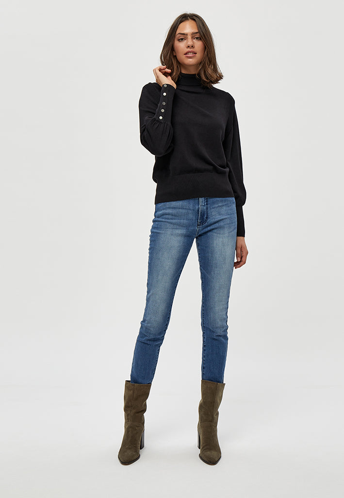Peppercorn PCTana Turtle Neck Pullover 9000 Black