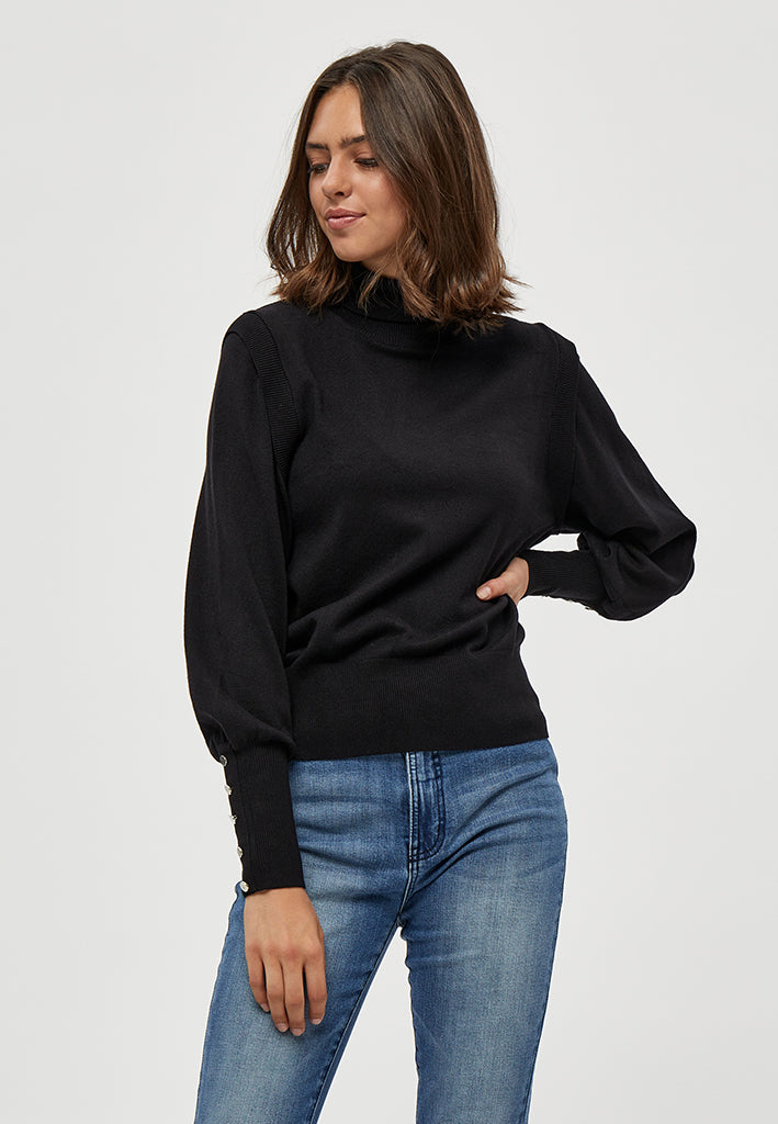 Peppercorn PCTana Turtle Neck Pullover 9000 Black