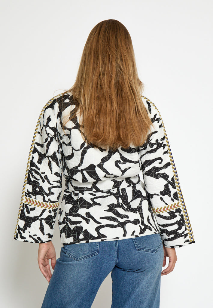 Peppercorn PCTansenia Quilted Jacket Jacket 0202 Whitecap Grey