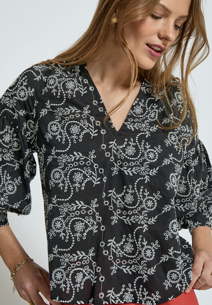Peppercorn PCTiffany Blouse Blouse 9000 Black