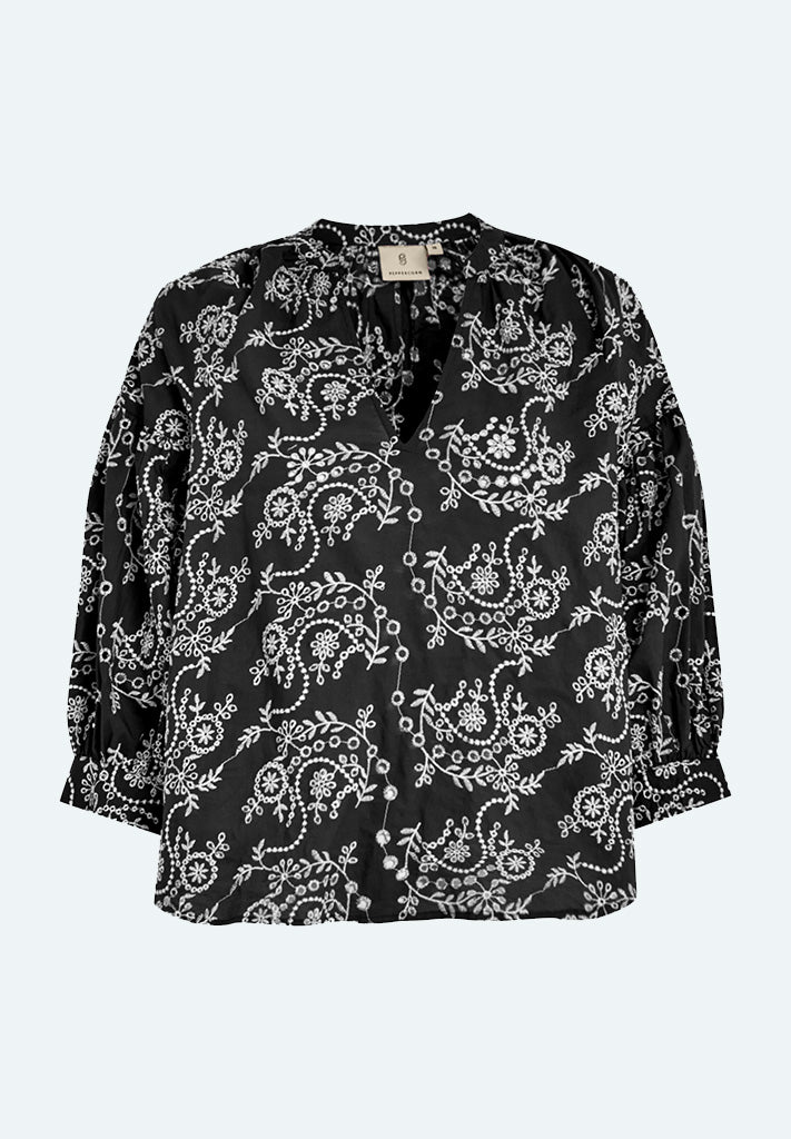 Peppercorn PCTiffany Blouse Blouse 9000 Black