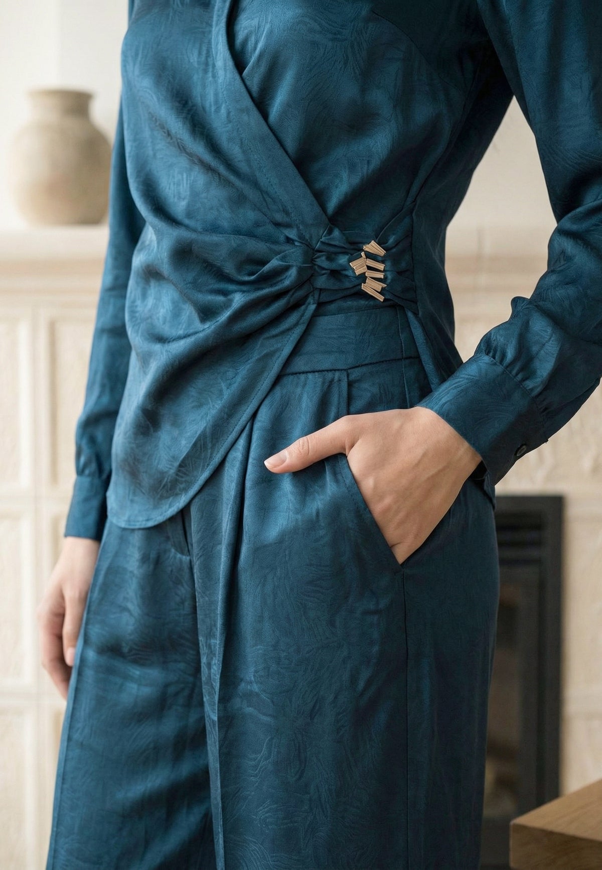 Peppercorn Tina Pant - Teal