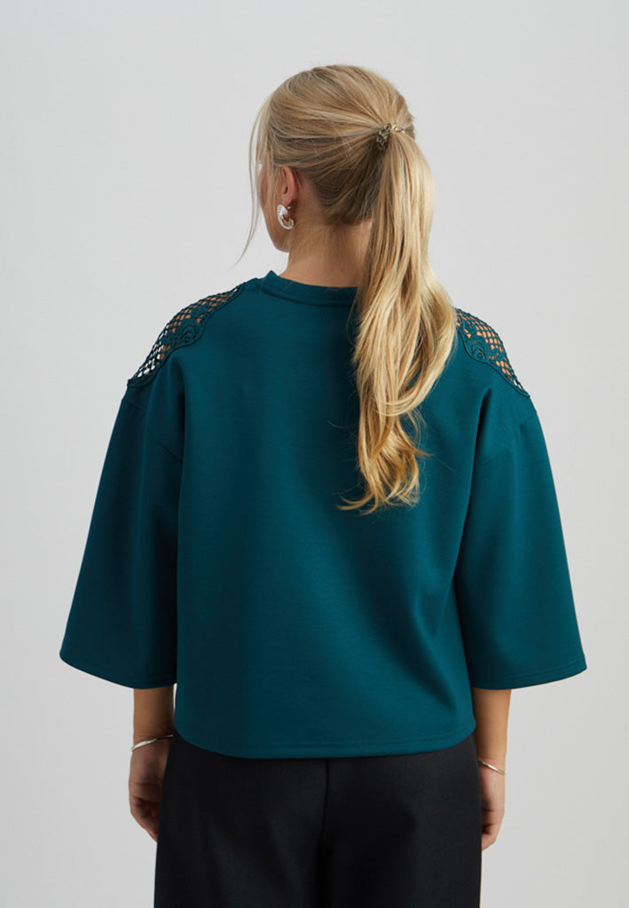 Peppercorn PCTomine Sweat Sweatshirt 1432 Dark Sea