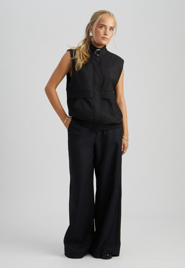 Peppercorn PCTosca Vest Vest 9000M Black Melange