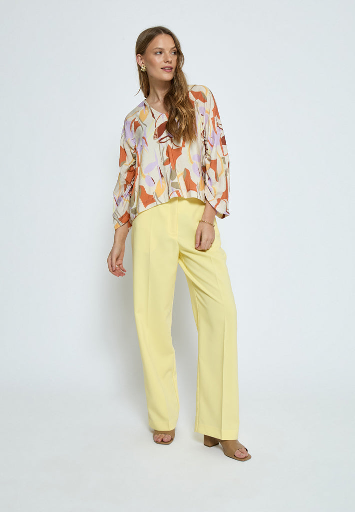 Peppercorn PCTracy Blouse Blouse 0265P Sandshell Print