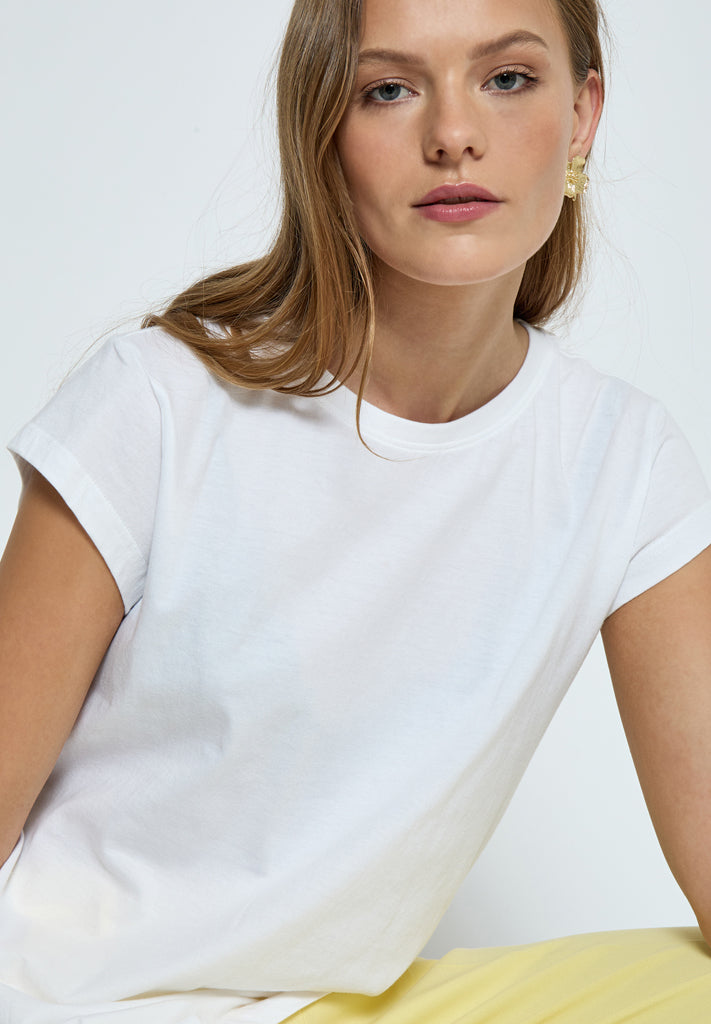 Peppercorn PCTrishia GOTS T-Shirt T-Shirt 0001 White