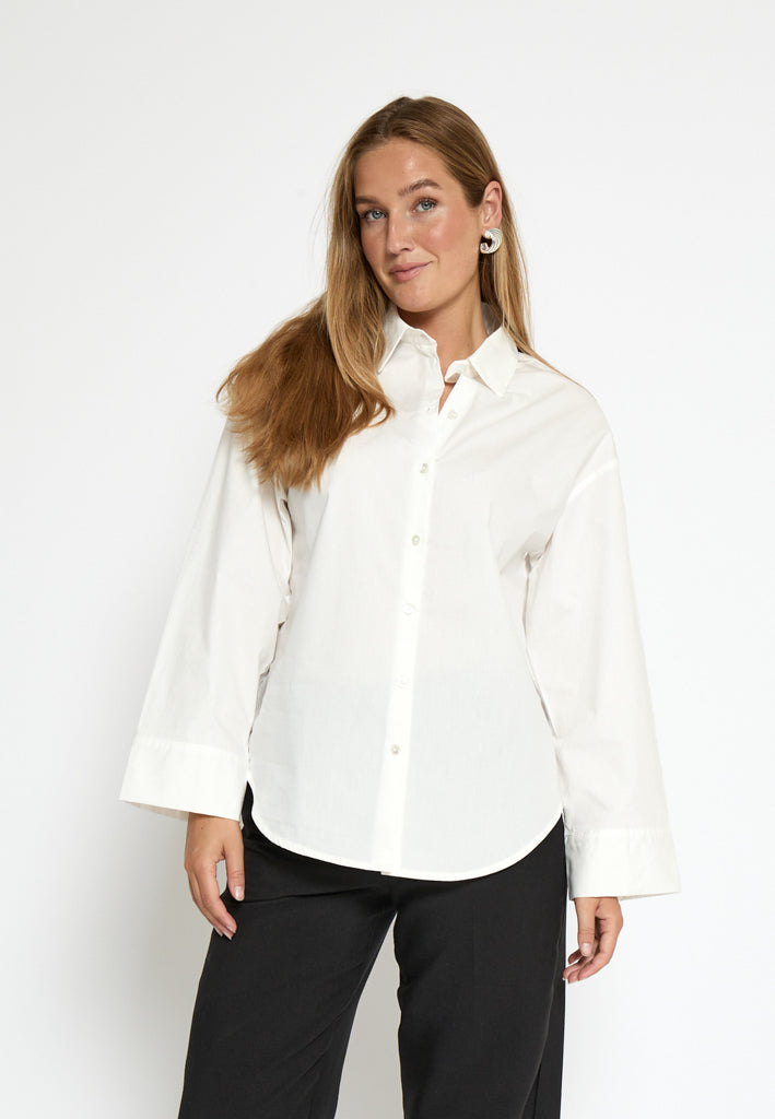 Peppercorn PCVilma shirt Shirt 0001 White