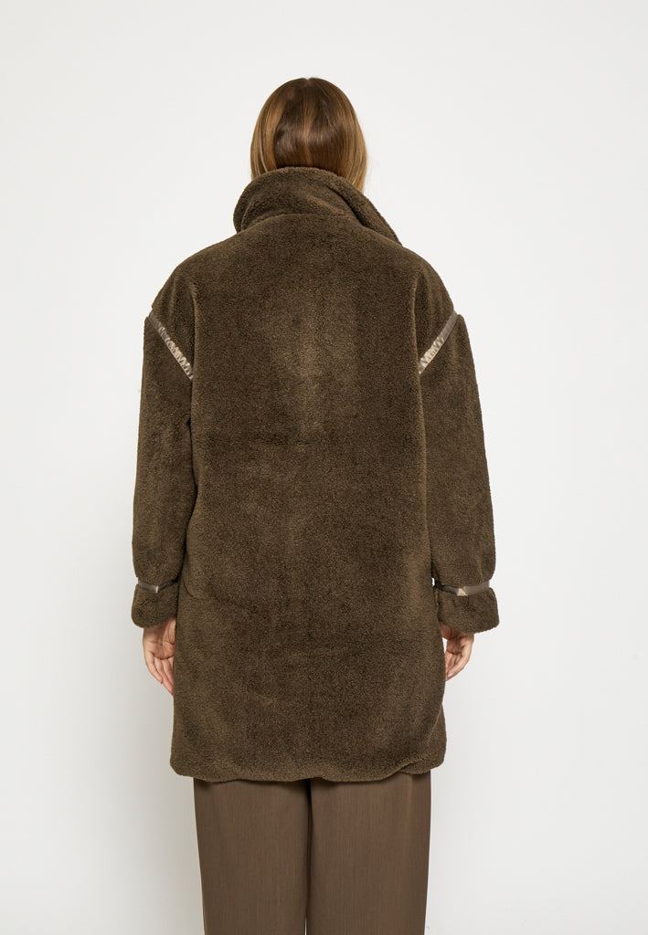 Peppercorn PCZoey Coat Coat 5020 CROCODILE GREEN