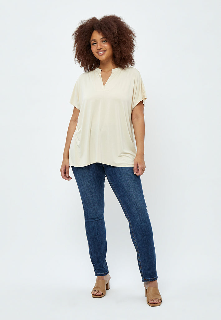 Peppercorn Rosalinda T-Shirt Curve T-Shirt 0265 Sandshell