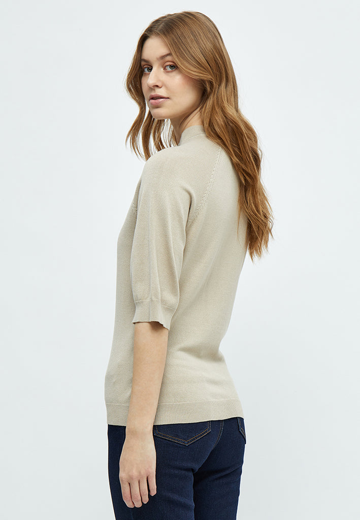 Peppercorn Tana Knit Pullover Pullover 2105 Feather Gray