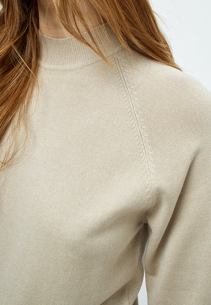 Peppercorn Tana Knit Pullover Pullover 2105 Feather Gray