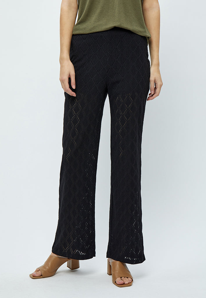 Desires Amuse Flared Pants Pant 9000 Black