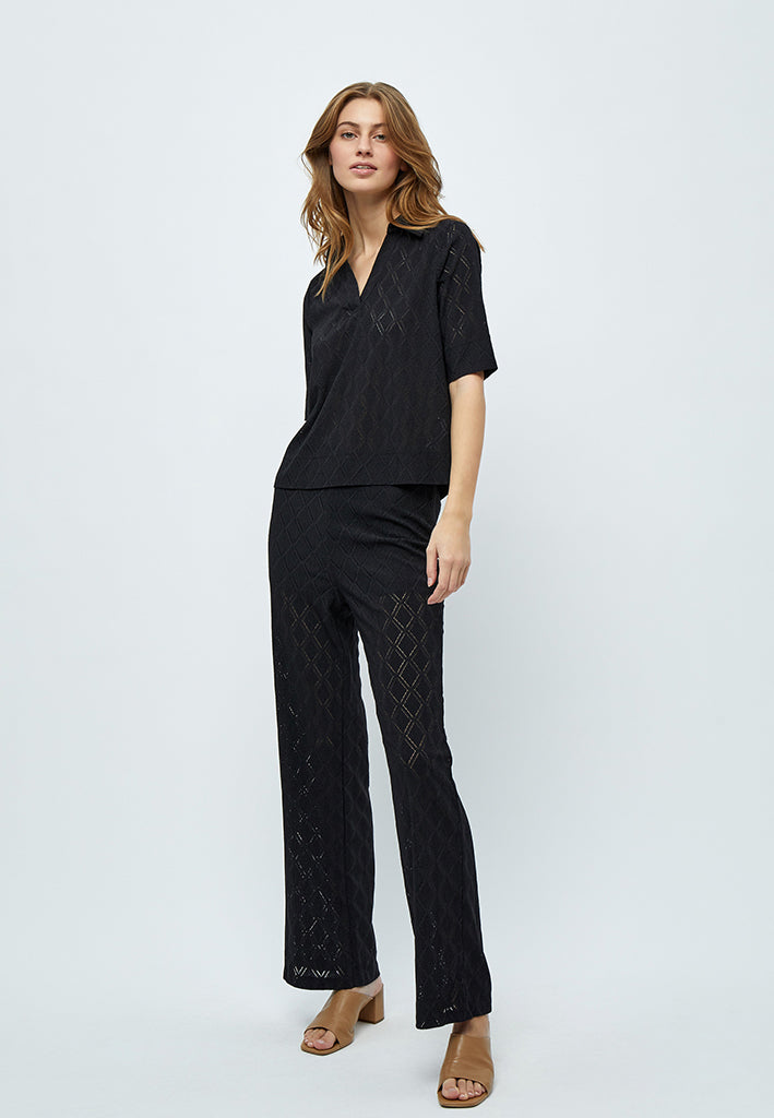 Desires Amuse Flared Pants Pant 9000 Black