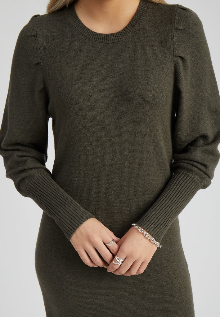 Peppercorn Anissa Dress Dress 3655 Beluga Green