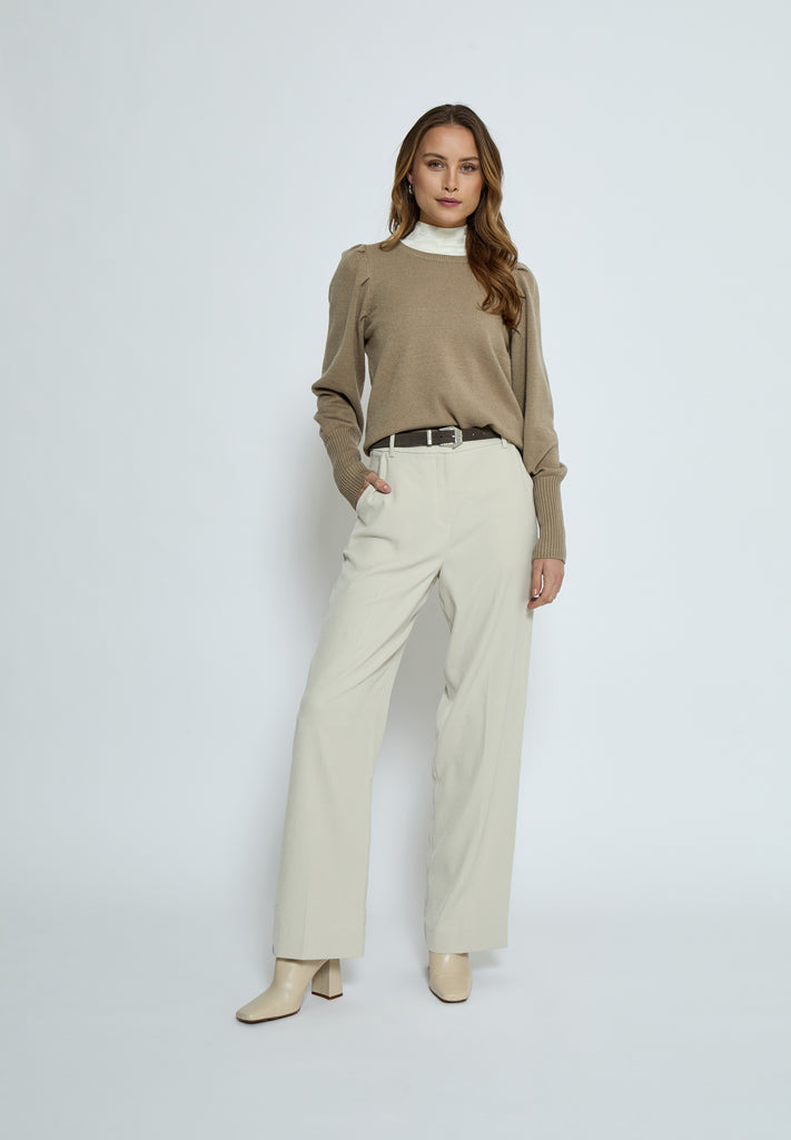 Peppercorn Anissa Pullover Pullover 0178M Winter Twig Sand Melange