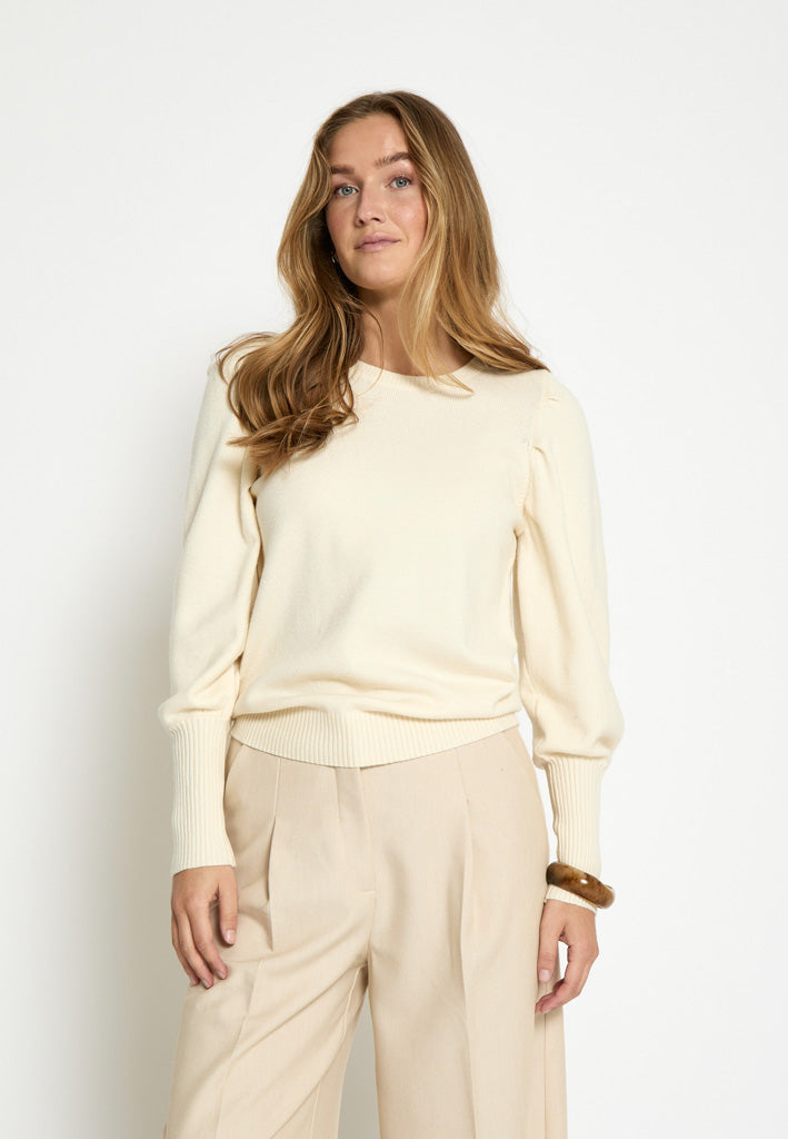 Peppercorn Anissa Pullover Pullover 0202 Whitecap Creme