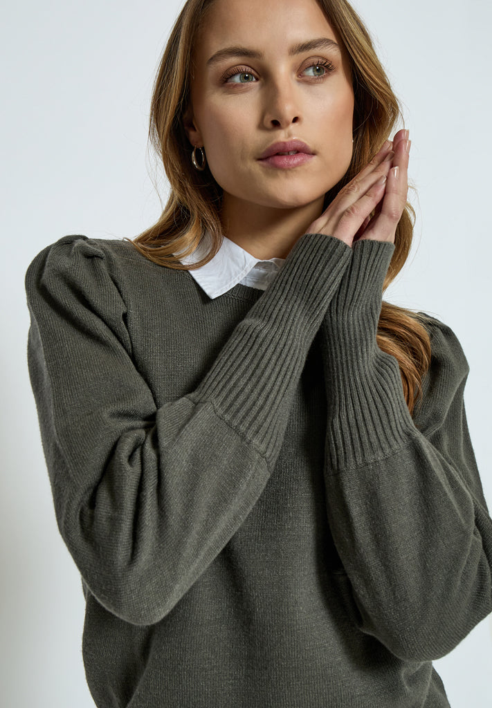 Peppercorn Anissa Pullover Pullover 3655 Beluga Green