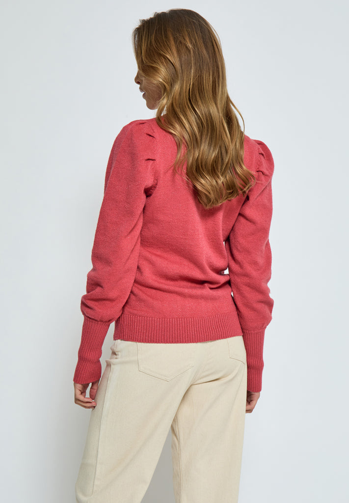 Peppercorn Anissa Pullover Pullover 701MET Mineral Red Metallic