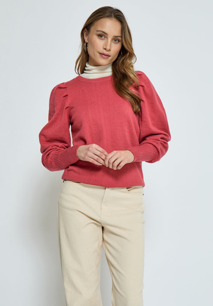 Peppercorn Anissa Pullover Pullover 701MET Mineral Red Metallic
