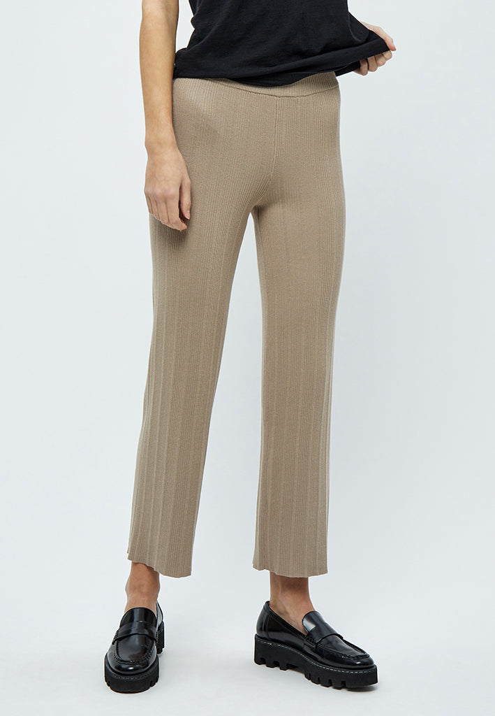 Desires Anne Knit Pants Pant 0021 Cobblestone