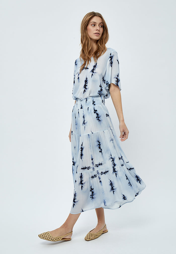 Desires Bina Smock Skirt Skirt 0001P White Print