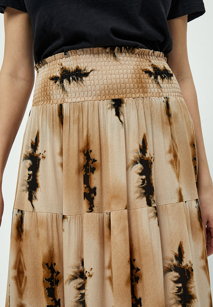 Desires Bina Smock Skirt Skirt 0975P Cuban Sand Print