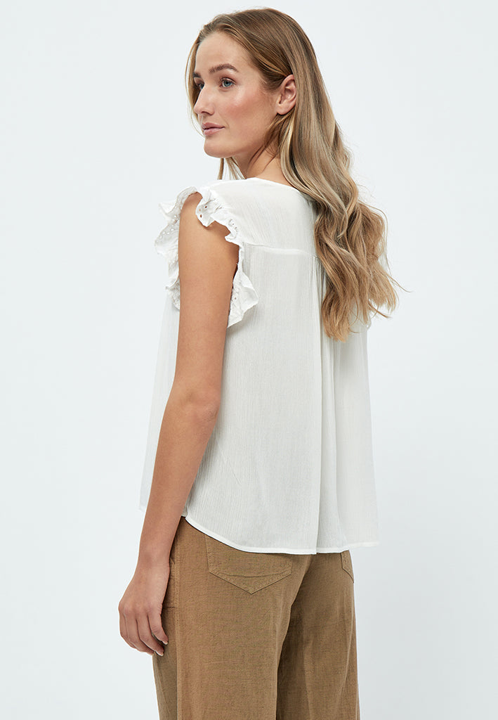 Desires Boston Top Toppe Hvid