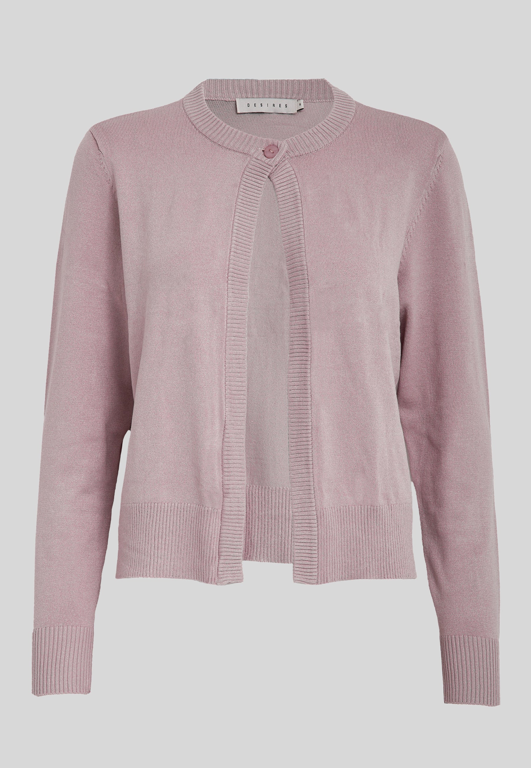 Desires DSAneli One Button Knit Cardigan Cardigans 4006 Violet Ice