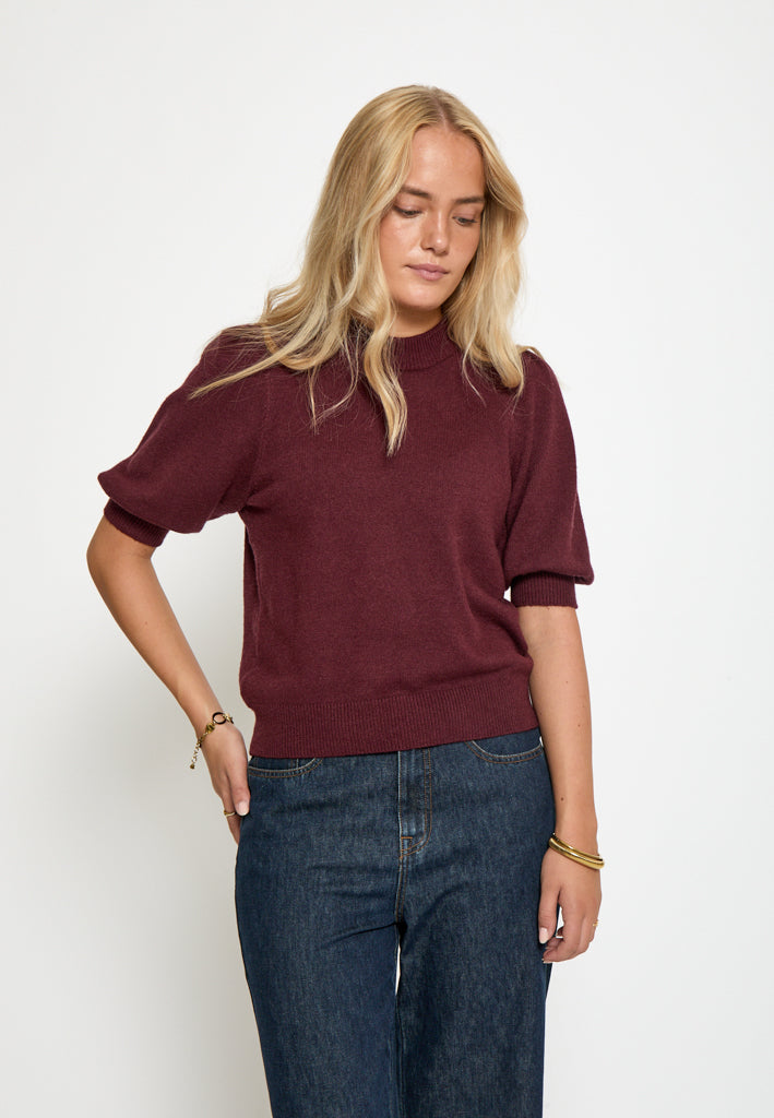 Desires DSCharity Knit Pullover Pullover 0905 Tawny Port