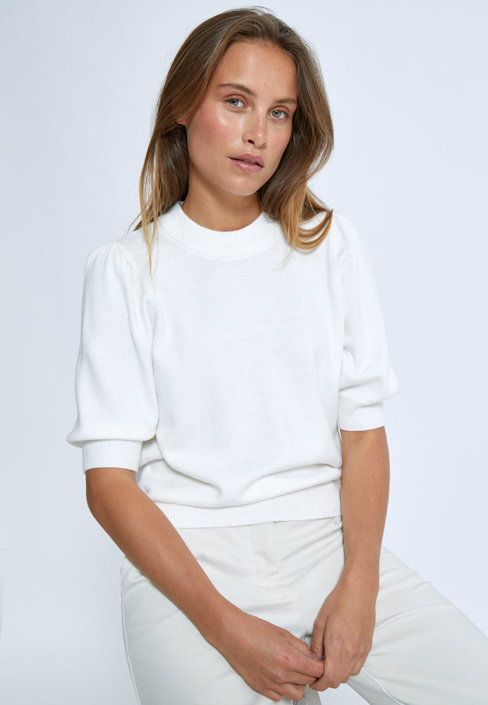 Desires DSCharity Knit Pullover Pullover 235 Cloud Dancer