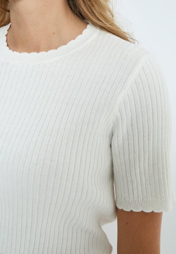 Desires DSDemi Knit T-Shirt T-Shirt 235 Cloud Dancer