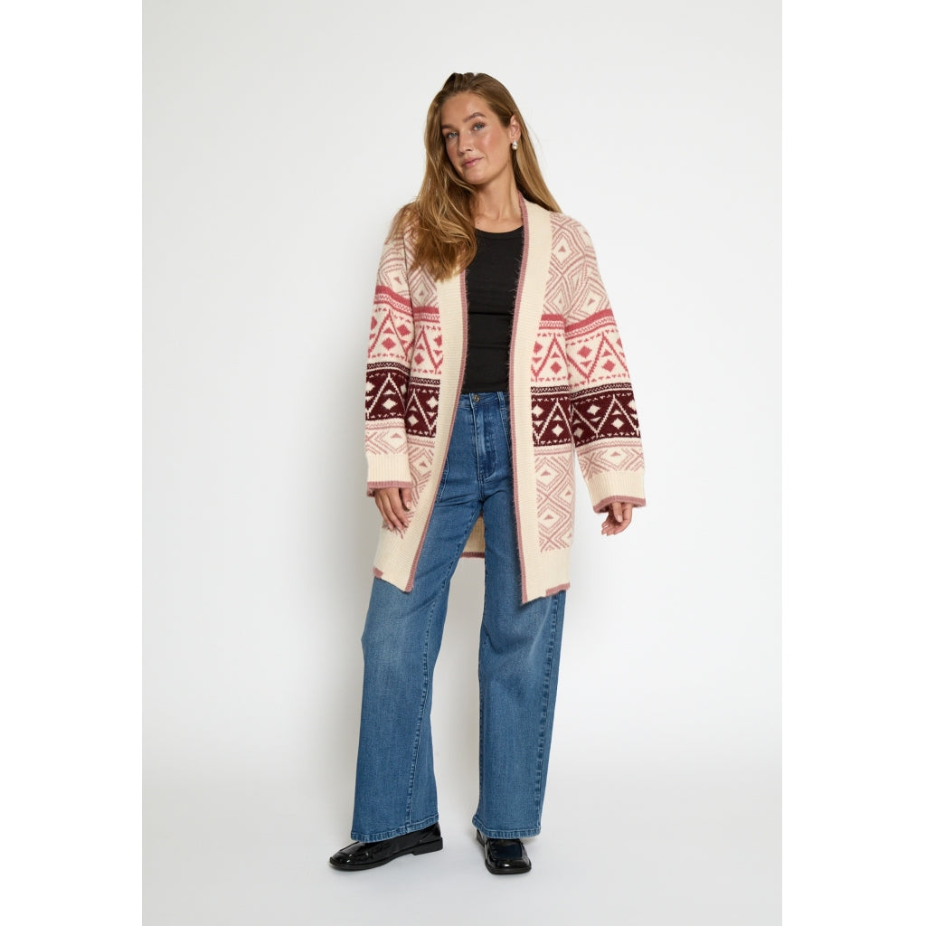 Desires DSFija Long Sleeve Knit Cardigan Cardigans 4900 Zephyr Rose