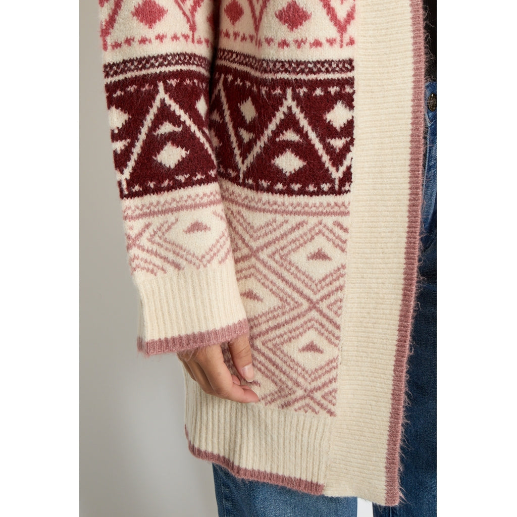 Desires DSFija Long Sleeve Knit Cardigan Cardigans 4900 Zephyr Rose