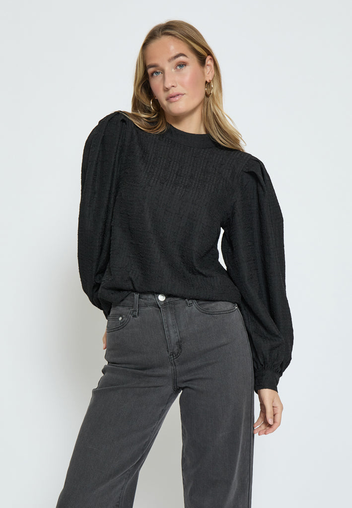 Desires DSFilara Long Sleeve Blouse Blouse 9000 Black