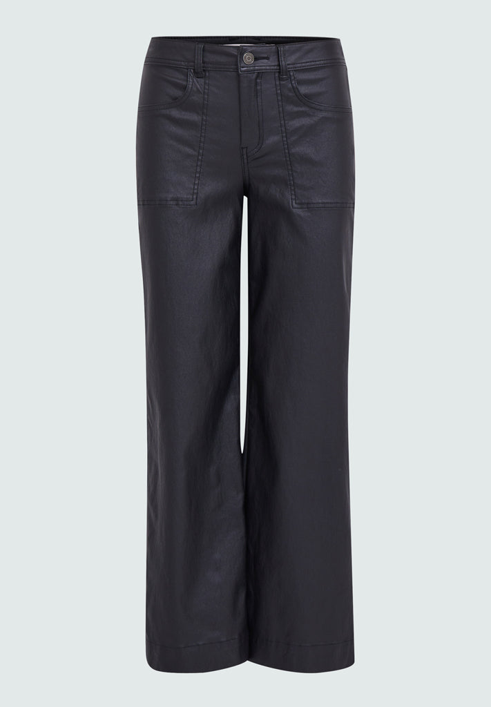 Desires DSFlorence Coated Pants Pant 9000 Black