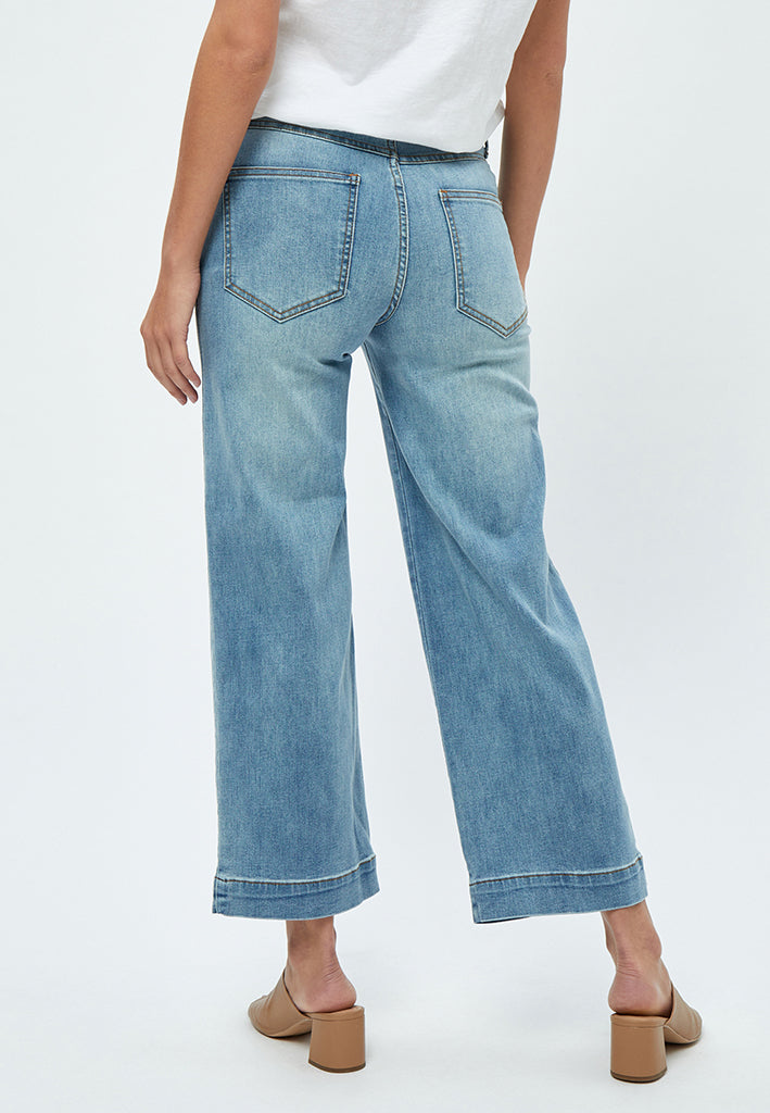 Desires DSFlorence HW Denim Pants Jeans 9630 Mid Light Blue Wash