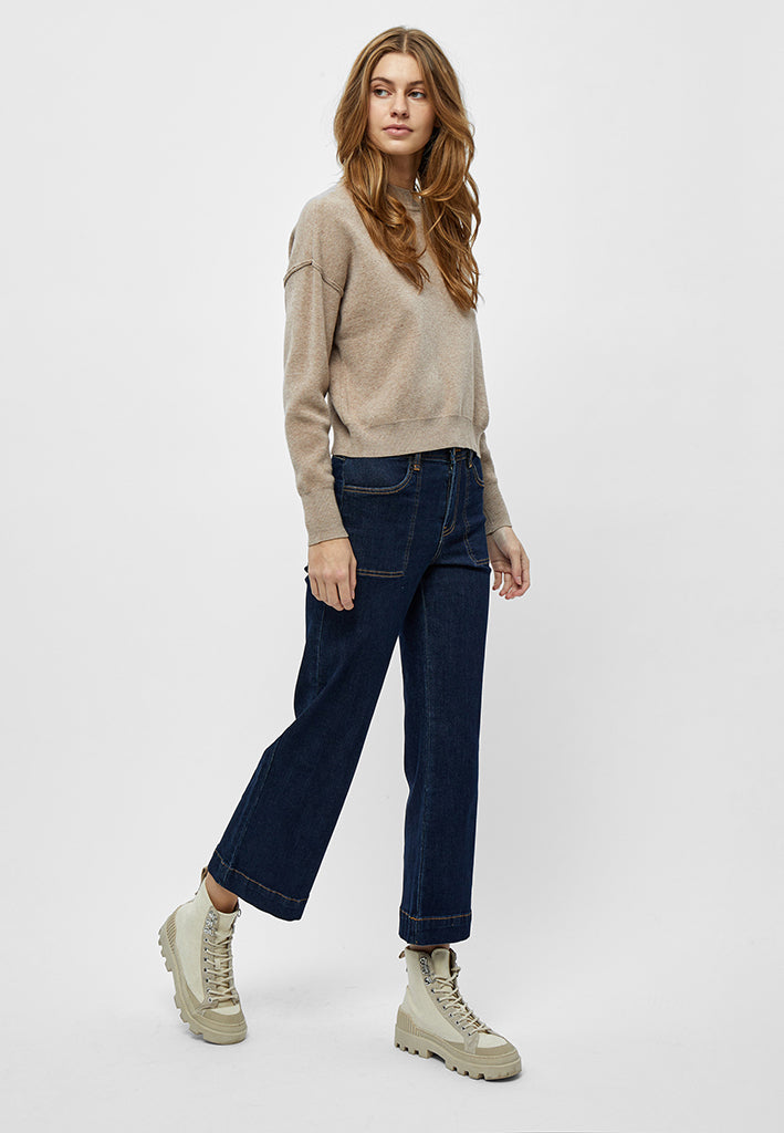 Desires DSFlorence HW Denim Pants Jeans 9699 Dark Blue Rinse