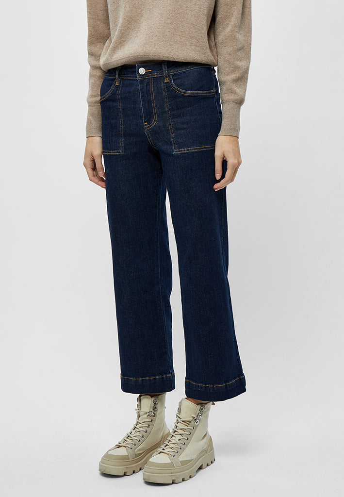 Desires DSFlorence HW Denim Pants Jeans 9699 Dark Blue Rinse