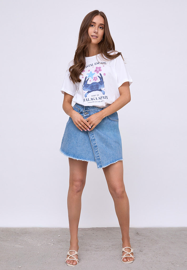 Desires DSGaia Short Denim Skirt Skirt 002 Denim