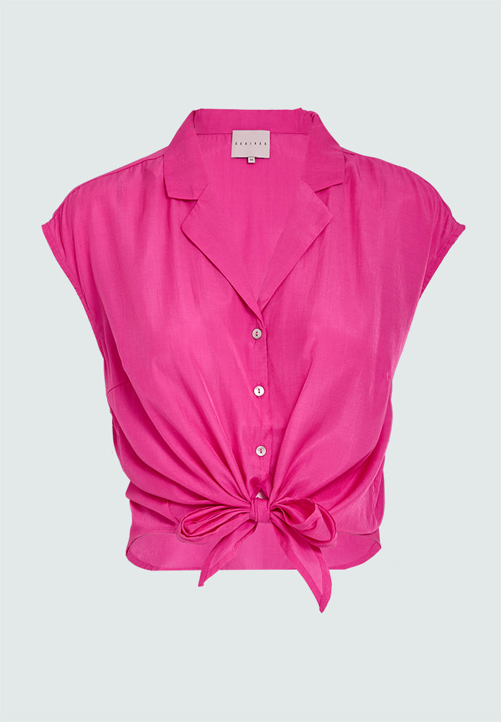 Desires DSGigi Sleeveless Shirt Shirt 7211 Super Pink