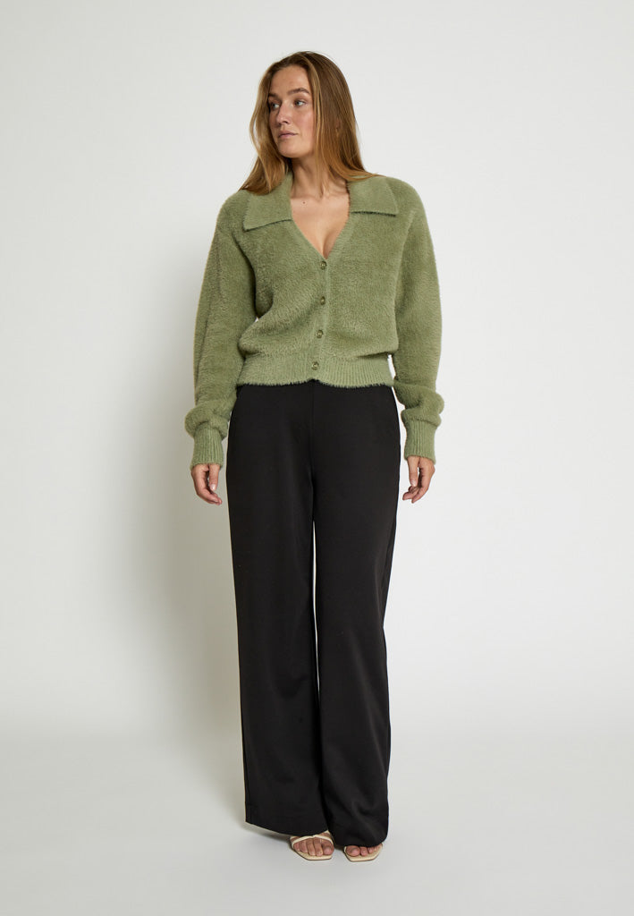 Desires DSHarriet Knit Cardigan Cardigans 3829 Oil Green