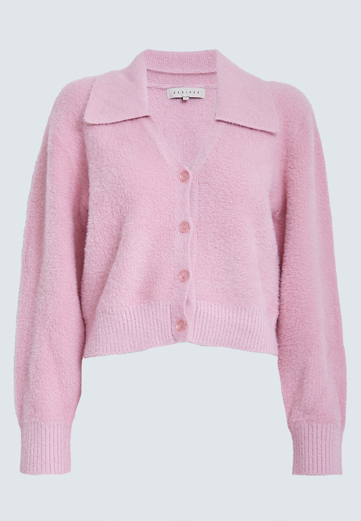 Desires DSHarriet Knit Cardigan Cardigans 7245 Orchid Bouquet Lilac