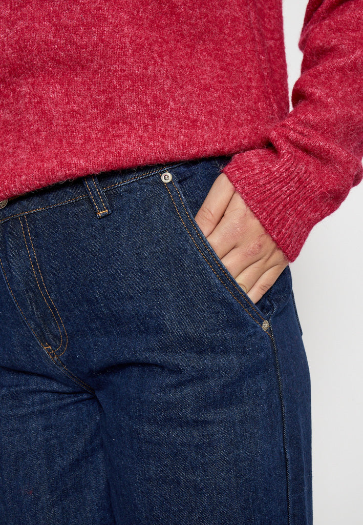 Desires DSHaven Mid Waisted Jeans Jeans 9610 Mid Blue Denim