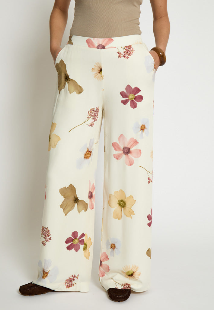 Desires DSHeidi Mid Waisted Pant Pant 0140P Tofu Print