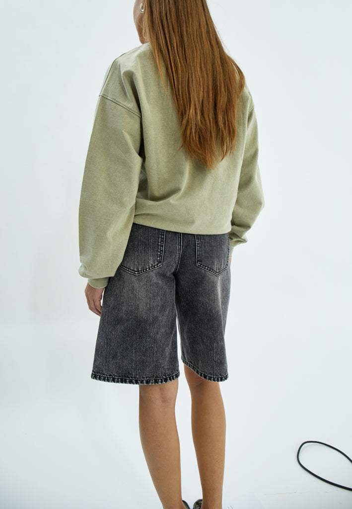 Desires DSHoanna Sweatshirt Sweatshirt 3829 Oil Green