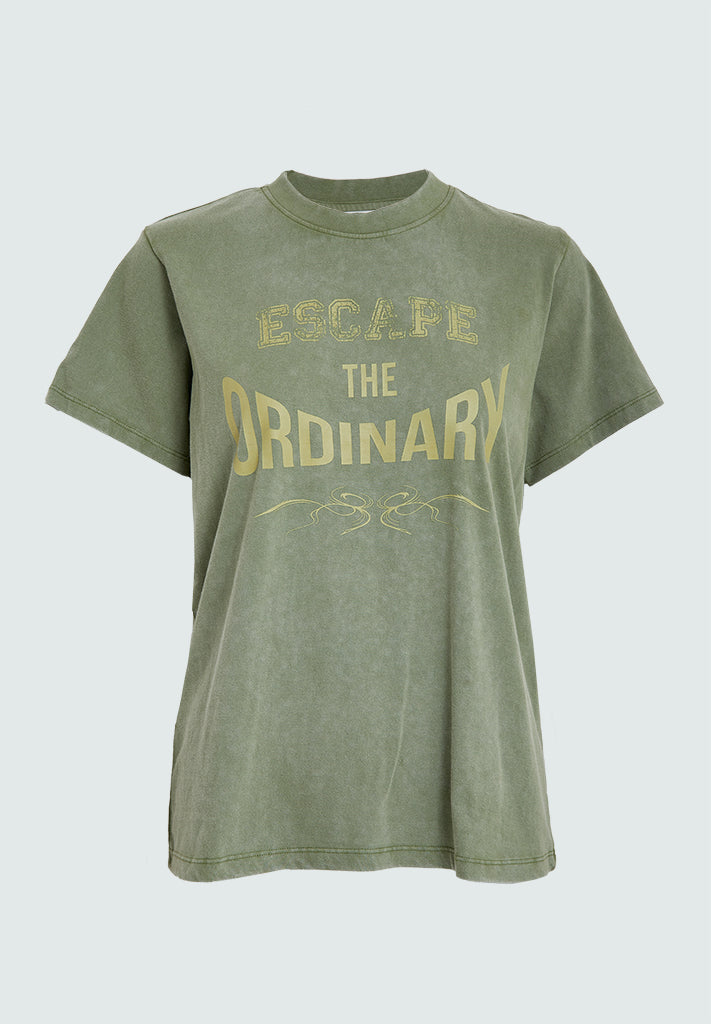 Desires DSHollarie T-Shirt T-Shirt 3829 Oil Green
