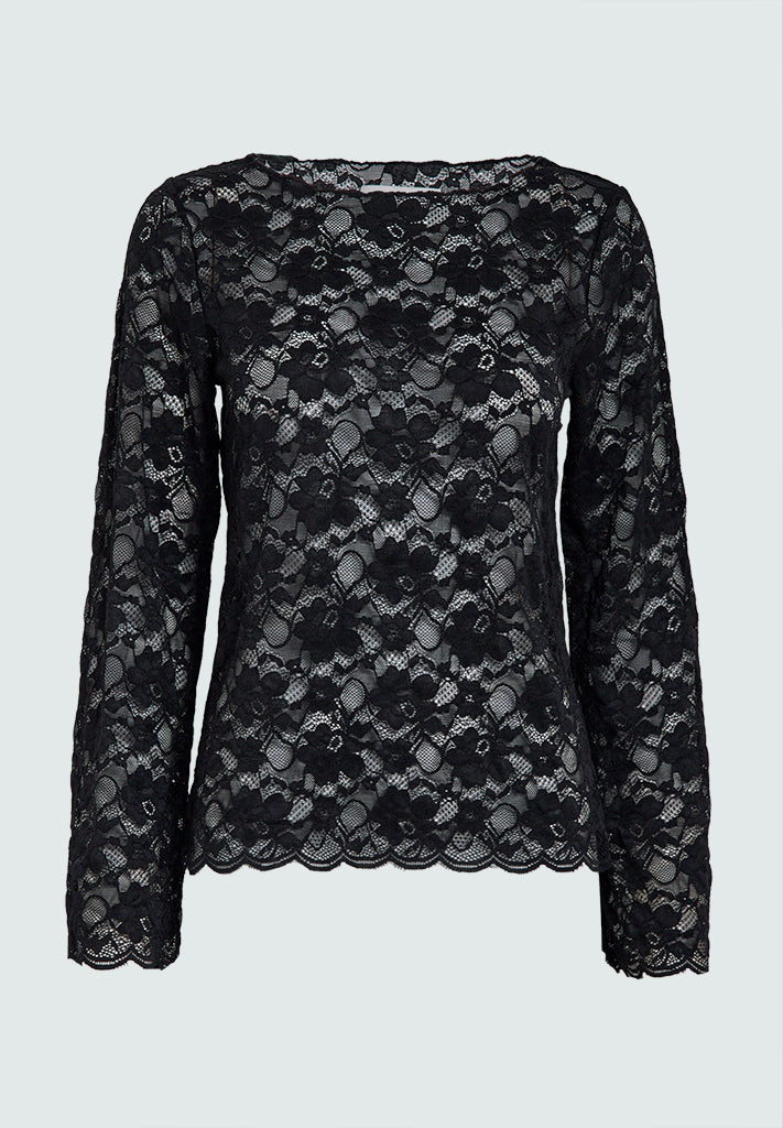 Desires DSJanet Lace Top Top 9000 Black